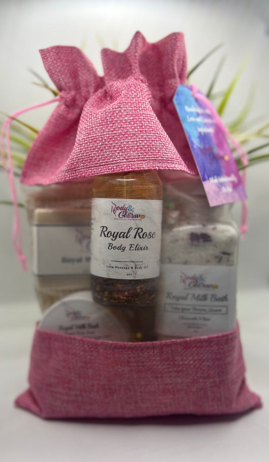 Royal Milk Bath Set